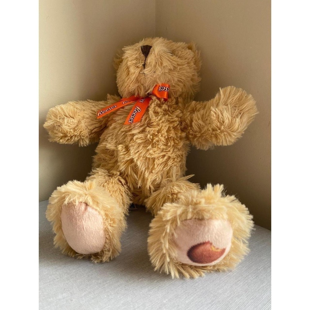 Galerie Reese's Plush 12" Teddy Bear Reeses Gifts Stuffed Animal Toy S1